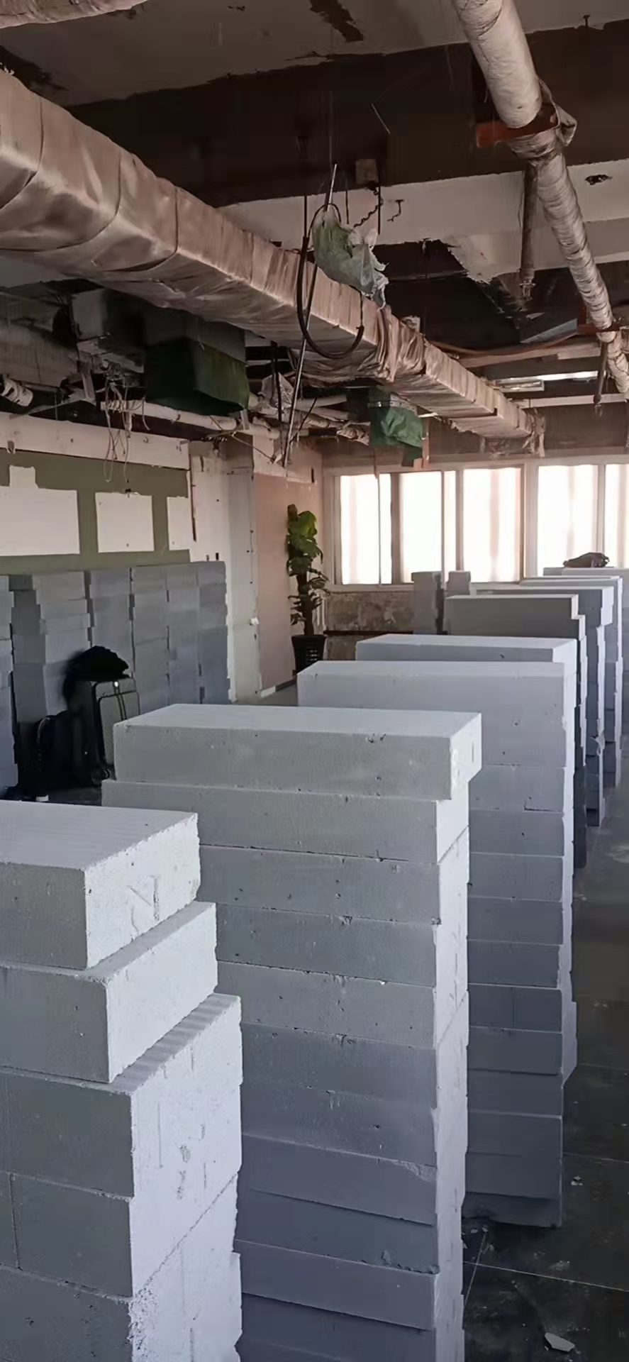 轻质砖隔墙施工